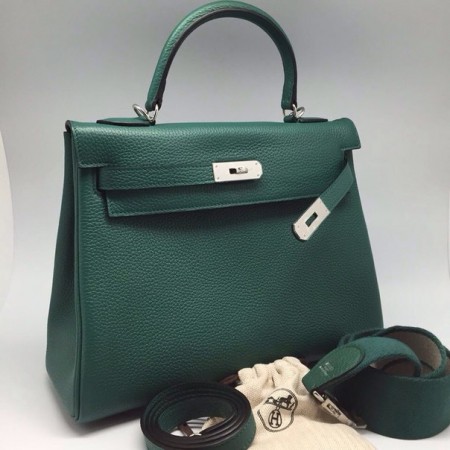 Женская сумка Hermes Green