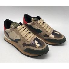 Женские кожаные кроссовки Valentino Garavani милитри Женские кожаные кроссовки Valentino Garavani милитри