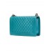 Женская сумка Chanel Medium Light Blue V 25 cm 
