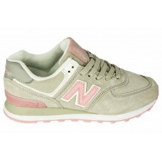 Женские летние кроссовки New Balance 574 GreyPink Женские летние кроссовки New Balance 574 GreyPink