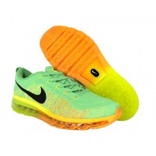 Кроссовки Air Max Flyknit Green/Orange