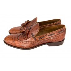 Мужские кожаные летние туфли Gucci коричневые Мужские кожаные летние туфли Gucci коричневые