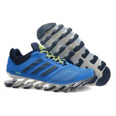Кроссовки беговые Adidas SpringBlade Blue/Black/Green