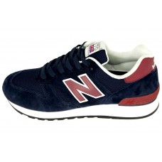 Мужские замшевые кроссовки New Balance 670 BlueRed Мужские замшевые кроссовки New Balance 670 BlueRed
