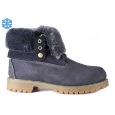 Женские зимние ботинки Timberland Teddy Albina Rust Navy с мехом Женские зимние ботинки Timberland Teddy Albina Rust Navy с мехом