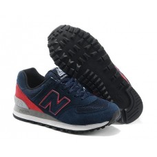 Кроссовки New Balance 574 Dark Blue/Red/Grey