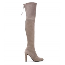 Ботфорты Stuart Weitzman Grey велюр Ботфорты Stuart Weitzman Grey велюр