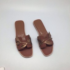 Женские шлепанцы Hermes Broun B Женские шлепанцы Hermes Broun B