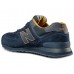 Мужские замшевые кроссовки New Balance 574 BlueOrange X