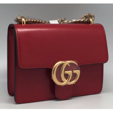 Женская красная кожаная сумка Gucci Женская красная кожаная сумка Gucci