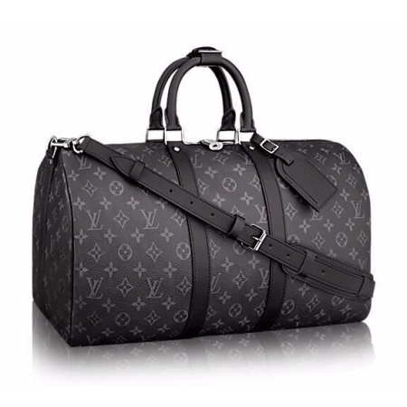 Брендовая сумка для путешествий Louis Vuitton Keepall Blue
