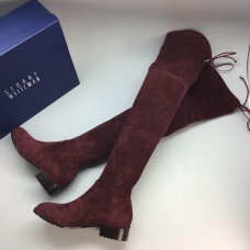Ботфорты Stuart Weitzman Bordo N Ботфорты Stuart Weitzman Bordo N