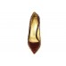 Женские кожаные туфли Christian Louboutin Pigalle на высоком каблуке