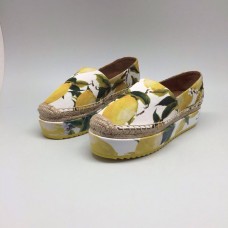 Эспадрильи Dolce&Gabbana Yellow/White Эспадрильи Dolce&Gabbana Yellow/White