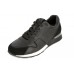 Мужские брендовые кожаные кроссовки Louis Vuitton Run Away Sneakers Black