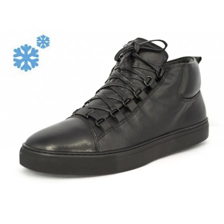Зимние ботинки Balenciaga High Black Winter