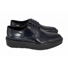 Ботинки Prada Oxford Blue Leather