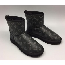 Женские угги Louis Vuitton Dark Grey Женские угги Louis Vuitton Dark Grey
