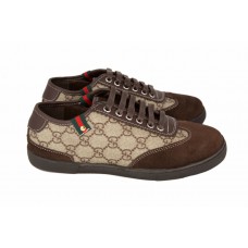 Женские летние кроссовки Gucci коричневые Женские летние кроссовки Gucci коричневые