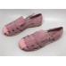 Женские замшевые сандалии Chanel Cruise розовые