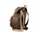 Мужской брендовый кожаный рюкзак Louis Vuitton Bosphore Broun