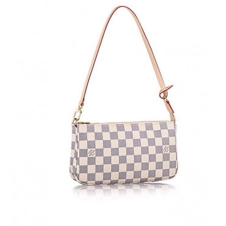 Женская сумка (клатч) сумка Louis Vuitton Damier Azur White