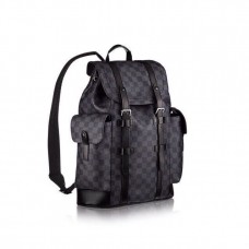 Мужской брендовый кожаный рюкзак Louis Vuitton Christopher PM Blue Мужской брендовый кожаный рюкзак Louis Vuitton Christopher PM Blue