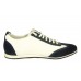 Мужские кожаные кроссовки Dolce&Gabbana бело-синие