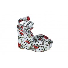 Босоножки Dolce&Gabbana White V Босоножки Dolce&Gabbana White V