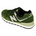 Мужские замшевые кроссовки New Balance 574 Green