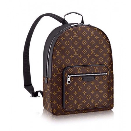 Женский брендовый кожаный рюкзак Louis Vuitton Palm Springs Broun
