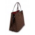 Женская брендовая кожаная сумка Louis Vuitton Broun