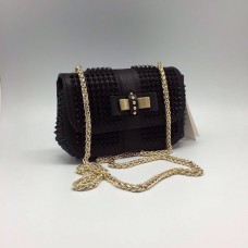 Женская сумка Christian Louboutin Black/Gold Женская сумка Christian Louboutin Black/Gold