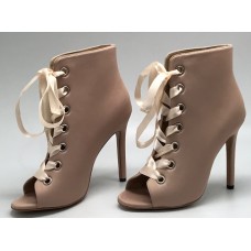 Женские кожаные летние ботильоны Gianvito Rossi Marie бежевые Женские кожаные летние ботильоны Gianvito Rossi Marie бежевые