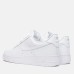 Кроссовки кожаные белые Nike Air Force 1 Low (White)