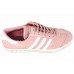 Женские замшевые кеды Adidas Hamburg Light Pink
