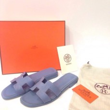 Женские шлепанцы Hermes Blue X Женские шлепанцы Hermes Blue X
