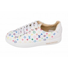 Женские кожаные летние кроссовки Louis Vuitton Frontrow White Женские кожаные летние кроссовки Louis Vuitton Frontrow White