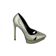 Женские Туфли Saint Laurent Silver Женские Туфли Saint Laurent Silver