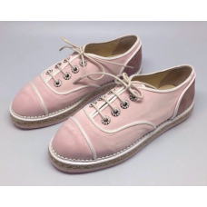 Женские брендовые летние ботинки Chanel Low Pink Женские брендовые летние ботинки Chanel Low Pink
