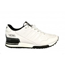 Мужские кожаные кроссовки ADIDAS ZX750 White Leather