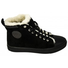 Женские кеды Hermes High Black Winter Женские кеды Hermes High Black Winter