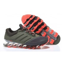 Кроссовки беговые Adidas SpringBlade Green/Red/Grey