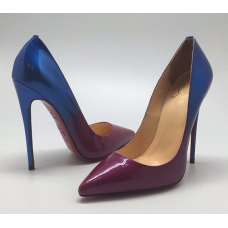 Женские цветные кожаные туфли Christian Louboutin Pigalle Женские цветные кожаные туфли Christian Louboutin Pigalle