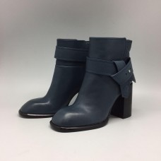 Женские осенние кожаные сапоги Louis Vuitton Blue Женские осенние кожаные сапоги Louis Vuitton Blue