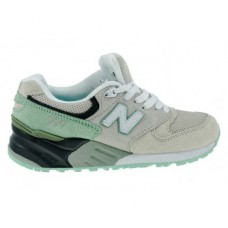Женские летние кроссовки New Balance 999 Grey/Green Женские летние кроссовки New Balance 999 Grey/Green