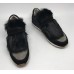Женские осенние замшевые кроссовки Brunello Cucinelli черные с отделкой из меха