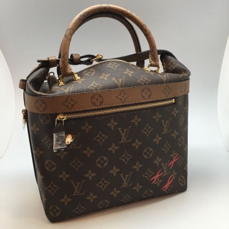 Женская брендовая сумка Louis Vuitton Broun кожа