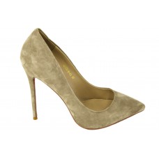 Женские замшевые туфли Christian Louboutin Pigalle Grey Женские замшевые туфли Christian Louboutin Pigalle Grey