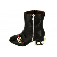 Женские сапоги Gucci BlackRed X